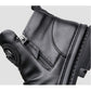 👞 60% DE RÉDUCTION! 🎁 Bottes en Cuir Classiques pour Hommes – Semelle Confortable, Fermeture Éclair Latérale & Style Décontracté Intemporel 🛡️