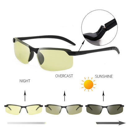 🕶️ Lunettes de soleil jour/nuit pour extérieur et sport 🔥-50 % maintenant – Idéales pour le golf et le tennis !🔥