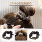 💎 Lot de 4 élastiques à cheveux élégants ornés de strass – Chic & scintillant ✨ 🎀 -50 % pour une touche glamour au quotidien !