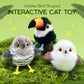🎁🐱 Jouet interactif pour chat en forme d'oiseau réaliste – Amusement garanti à -50 % ! 🐦💥