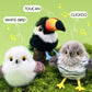 🎁🐱 Jouet interactif pour chat en forme d'oiseau réaliste – Amusement garanti à -50 % ! 🐦💥