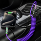 🔌 Câble de chargement de voiture rétractable compact 4-en-1 – Profitez de -50 % maintenant ! 🚗⚡