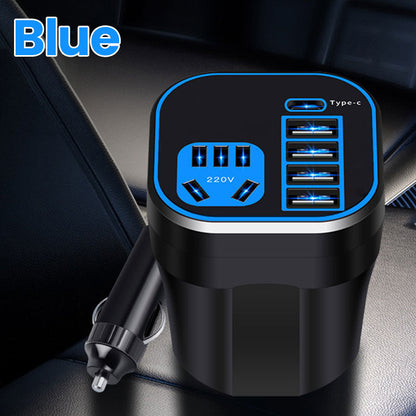 🚗⚡ Chargeur onduleur de voiture multifonction QC – Puissant & polyvalent 🔥 -50 % pour une durée limitée !