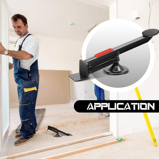 🔧 Lève-porte & panneau pivotant – Outil d'installation ergonomique pour un gain de main-d'œuvre ! 💪✨