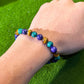 📿 ACHETEZ 2, OBTENEZ 1 GRATUIT! 💎 Bracelet Perles en Pierre Naturelle – Dégradé translucide, polie & énergie positive – Unisexe, idéal au quotidien ✨