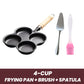 🥚 60% de réduction ! 🍳 Poêle à Œufs Antiadhésive – 4/5 Tasses, Fonte Durable & Cuisson Uniforme 👨‍🍳