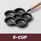 🥚 60% de réduction ! 🍳 Poêle à Œufs Antiadhésive – 4/5 Tasses, Fonte Durable & Cuisson Uniforme 👨‍🍳