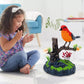 🔥 60 % de réduction ! 🐦✨ Jouet interactif en forme d'oiseau gazouillant – Activé par la voix 🎶💛