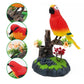 🔥 60 % de réduction ! 🐦✨ Jouet interactif en forme d'oiseau gazouillant – Activé par la voix 🎶💛