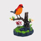🔥 60 % de réduction ! 🐦✨ Jouet interactif en forme d'oiseau gazouillant – Activé par la voix 🎶💛