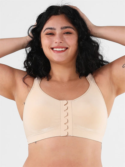 👙 LOSWIE® ShellEase™ Bra – Soutien-gorge à fermeture avant, ultra confortable 💖 Plus vous achetez, plus vous économisez ! 🛍️✨