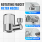 🚰 50% DE RÉDUCTION ⏰ Ensemble de buses filtrantes universelles pivotantes à 720° – 2 modes d’eau & filtre transparent – Installation sans outil, compatible avec la plupart des robinets – anti-éclaboussures & facile à nettoyer 💧