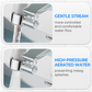 🚰 50% DE RÉDUCTION ⏰ Ensemble de buses filtrantes universelles pivotantes à 720° – 2 modes d’eau & filtre transparent – Installation sans outil, compatible avec la plupart des robinets – anti-éclaboussures & facile à nettoyer 💧