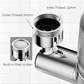 🚰 50% DE RÉDUCTION ⏰ Ensemble de buses filtrantes universelles pivotantes à 720° – 2 modes d’eau & filtre transparent – Installation sans outil, compatible avec la plupart des robinets – anti-éclaboussures & facile à nettoyer 💧