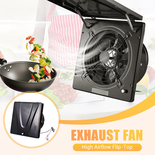 💨 70% DE RÉDUCTION! ⚙️ Ventilateur d'Extraction à Clapet Haute Performance – Moteur Silencieux, Installation Facile & Efficace 🏠