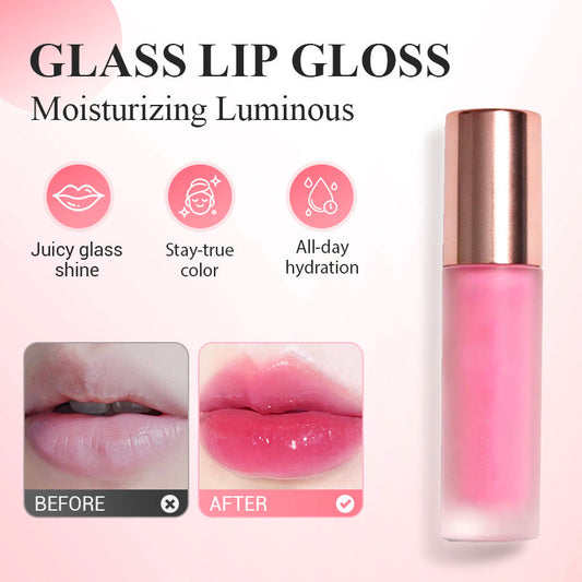 💖 -50 % PROMO 💄 Gloss à lèvres hydratant & lumineux – Brillance et soin en un
