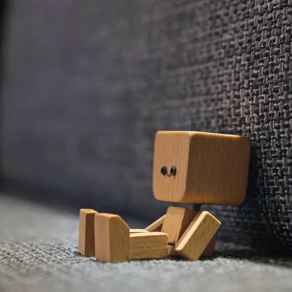 🔥 ACHETER 2 – ÉCONOMISEZ 6,99 € ! 🌟✨ Charmante petite figurine en bois qui se balance 🪵🎉