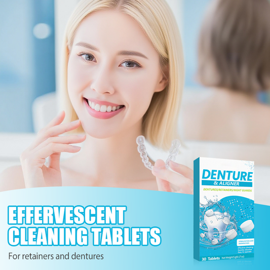 🎁 Achetez 2, obtenez 1 gratuit ! 🦷✨ Comprimés effervescents pour le nettoyage des appareils et prothèses dentaires