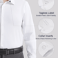 🔥 60 % de réduction ! 👔✨ 👑 Fliwos Chemise Extensible avec Triple Protection Sans Repassage pour Hommes