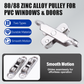🎁 Achetez-en 2, obtenez 1 GRATUIT ! 🎁 🔧 Poulie en alliage de zinc 80/88 pour fenêtres et portes en PVC – Robuste et durable ✨