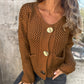 🔥 60 % de réduction ! 🧶👗 Cardigan en crochet pour femme – Style élégant et confortable
