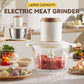 🍖 50% DE RÉDUCTION! 🔪 Hachoir à Viande Électrique Grande Capacité – Moteur Puissant, Lames En Acier Inoxydable & Idéal Pour La Préparation De Viande Hachée Maison 🥩