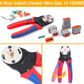 🔥 69 % de réduction ! 🛠️✨ Kit d'outils de sertissage 338 pièces pour connecteurs DT 🔧⚡
