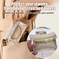 💎 50% DE RÉDUCTION! ✨ Sac de Rangement à Fermeture Éclair pour Bijoux – Multi-compartiments, Protège & Facile à Organiser 📿