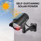 🎁 Mehr kaufen, mehr sparen! ⏳ Caméra de Sécurité à Simulation Solaire 🌞📹