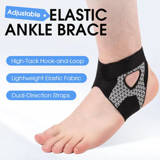 🎁Achetez 2, obtenez 1 GRATUIT!🔥 2025 Hot Sale – Chevillère élastique ajustable pour soutien et confort 🦶✨