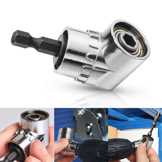 🎁🛠️ Achetez-en 2, obtenez-en 1 GRATUIT ! 🔩 Adaptateur à angle droit 105° – tête perceuse, embout de rallonge, tournevis et clé à douille ✨