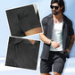 🔥 60 % DE RÉDUCTION – Ensemble 2 pièces pour homme : haut à manches courtes et short taille haute 👕✨