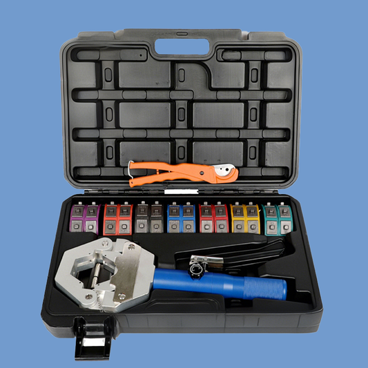 🔥 70 % DE RÉDUCTION – Kit de sertissage hydraulique portable pour tuyaux 🛠️✨