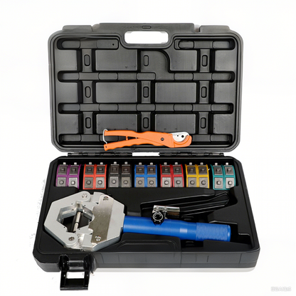 🔥 70 % DE RÉDUCTION – Kit de sertissage hydraulique portable pour tuyaux 🛠️✨