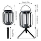 ✨️50 % de réduction✨️Lampe d'extérieur en forme de lanterne solaire avec 4 modes d'éclairage