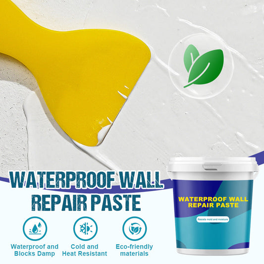 🚧 50% OFF ! 🌧️ Pâte Imperméable Réparation Murale - Colmate Fissures et Infiltrations en 5 Minutes ✨🧱