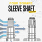 🛠️ ACHETEZ 1 - RECEVEZ 1 GRATUIT ! 🔩 Arbre de Transmission à 4 Manchons Carrés - Connexion Universelle pour Outils Rotatifs et Machines Industrielles ⚙️✨