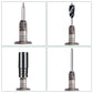 🛠️ ACHETEZ 1 - RECEVEZ 1 GRATUIT ! 🔩 Arbre de Transmission à 4 Manchons Carrés - Connexion Universelle pour Outils Rotatifs et Machines Industrielles ⚙️✨