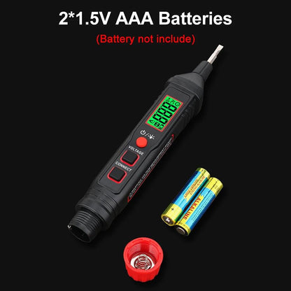⚡ ¡COMPRA 2 LLEVA 3! 🔍 Detector de Tensión Eléctrica con Pantalla LCD - Localiza Cableados Ocultos y Verifica Corriente sin Contacto 🛠️📊