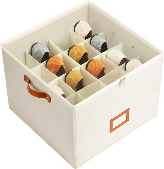 👟 50% DE RÉDUCTION ! 📦 Boîte de Rangement pour Chaussures Pliable - Économise de l'Espace, Transparente et Respirante 🏠✨