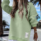 👚 60% DE RÉDUCTION ! 🧥 Robe Sweat Décontractée à Fente Zippée - Confort Doux et Style Urbain pour un Look Casual Confy, Taille Unique 🏙️✨