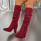 👢 60% DE RÉDUCTION ! 💥 Bottes à Talons Hauts pour Femmes - Design Élégant et Confortable pour Tenue de Soirée ou Bureau, Semelle Anti-Dérapante 💃✨