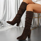 👢 60% DE RÉDUCTION ! 💥 Bottes à Talons Hauts pour Femmes - Design Élégant et Confortable pour Tenue de Soirée ou Bureau, Semelle Anti-Dérapante 💃✨
