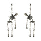 🦴 ACHETEZ 1 - RECEVEZ 1 GRATUIT ! 💀 Boucles d'Oreilles Squelette Articulées - Design Gothique et Réglable pour un Style Unique et Effrayant 🎃✨