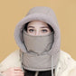 🧢 50% DE RÉDUCTION ! ❄️ Chapeau Thermique Doublé Polaire avec Masque Facial - Protection Intégrale contre le Froid pour Ski/Moto/Ville 🏂🔥