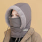🧢 50% DE RÉDUCTION ! ❄️ Chapeau Thermique Doublé Polaire avec Masque Facial - Protection Intégrale contre le Froid pour Ski/Moto/Ville 🏂🔥