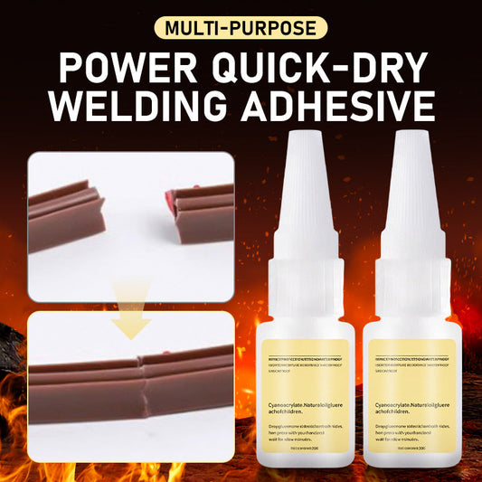🔥 ACHETEZ 1 - RECEVEZ 1 GRATUIT ! ⏳ Adhésif de Soudage Polyvalent à Séchage Rapide - Fixation Haute Résistance pour Métal/Plastique/Bois, Sans Outils 🛠️✨
