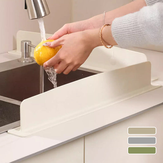 🛡️ ACHETEZ 2 - RECEVEZ 1 GRATUIT ! 🍽️ Pare-Éclaboussures en Silicone pour Évier - Protection contre les Projections d'Eau et de Détergents, Flexible et Facile à Nettoyer 💦✨