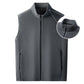 🧥 60% DE RÉDUCTION ! 🔥 Gilet Homme à Col Montant et Fermeture Éclair Intégrale - Confort Chaud et Style Urbain pour Automne/Hiver 🍂✨