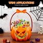 🎃 50% DE RÉDUCTION! 👻 Sacs cadeaux citrouille – Transparents & parfaits pour Halloween ✨